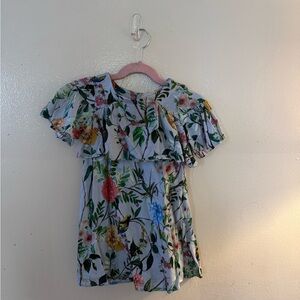 Zara Kids Floral Casual Dress - Multicolor